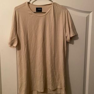 Cuts Clothing Split Hem Crew Large